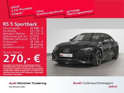 gebraucht Audi RS5 Coupé 280kmH Laser Kameras