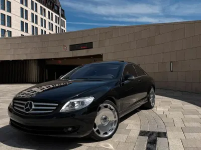 Brugt Mercedes CL500 387 HK (284 kW) 2008 Sort Coupe