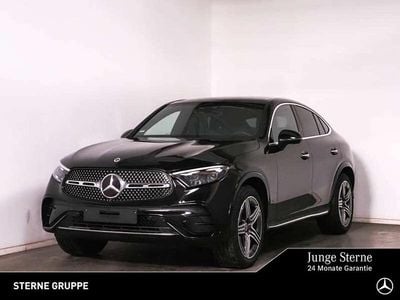 Gebraucht Mercedes GLC300 AMG Line Premium Plus 258 PS (189 kW) 2024 Lack obsidianschwarz Coupé
