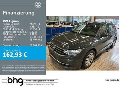Gebraucht VW Tiguan Life 131 PS (96 kW) 2023 Grau SUV