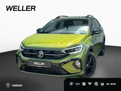 Gebraucht VW Taigo R-line 150 PS (110 kW) 2023 Visual green metallic (grün) SUV