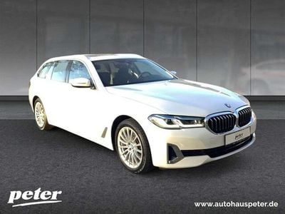 Gebraucht BMW 520 Luxury Line 184 PS (135 kW) 2020 Mineralweiss Kombi