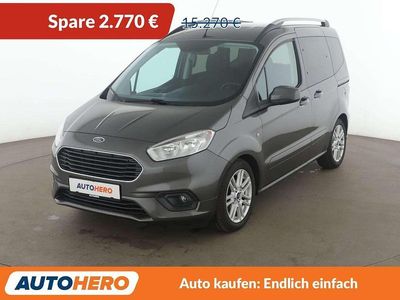 Gebraucht Ford Tourneo Courier Titanium 101 PS (74 kW) 2019 Magnetic Van / Kleinbus
