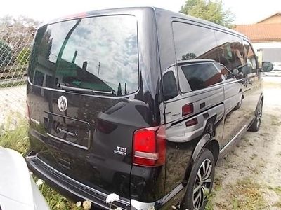 Gebraucht VW Multivan 180 PS (132 kW) 2015 Schwarz metallic Van / Kleinbus