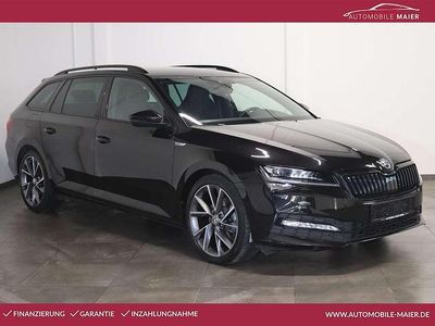 Gebraucht Skoda Superb SportLine 190 PS (139 kW) 2021 Schwarzmagic perleffekt Kombi