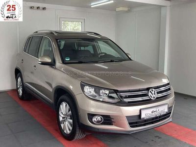 gebraucht VW Tiguan 2.0 TDI DSG 4MOTION SPORT*Navi*LEDER*PANO