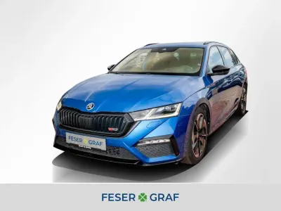 Gebraucht Skoda Octavia RS 200 PS (147 kW) 2021 Raceblau metallic Kombi