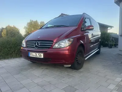 Gebraucht Mercedes Viano 204 PS (150 kW) 2007 Rot Van / Kleinbus