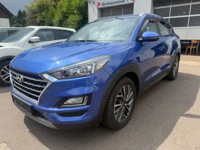 Gebraucht Hyundai Tucson Trend 177 PS (130 kW) 2020 Blau SUV