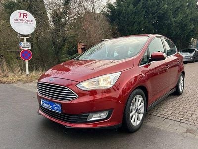Second-hand Ford C-MAX Titanium 182 CP (133 kW) 2017 Roșu Monovolum