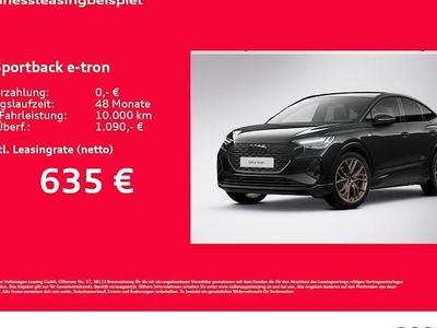 Schwarz Neu 2026 Audi Q4 Sportback e-tron Sport SUV | 66.741 €