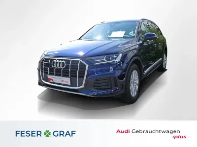 Gebraucht Audi Q7 Comfort 231 PS (169 kW) 2021 Navarrablau metallic SUV