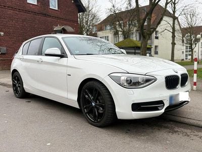 Usata BMW 116 Sport Line 136 CV (100 kW) 2012 Bianco Utilitaria