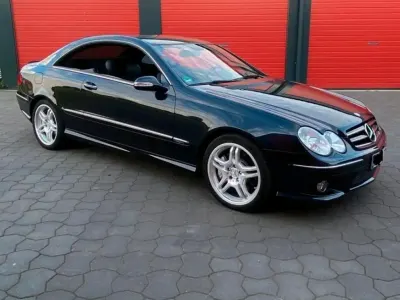 Gebraucht Mercedes CLK220 150 PS (110 kW) 2009 Schwarz Coupé