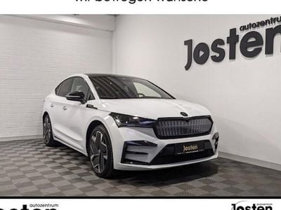 Moonweiss metallic Gebraucht 2022 Skoda Enyaq iV Suite SUV | 38.790 € (Fairer Preis)