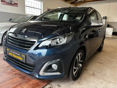 Gebraucht Peugeot 108 Allure 82 PS (60 kW) 2018 Blau Limousine
