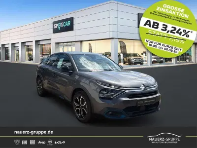 Gebraucht Citroën e-C4 Feel 100 kW (136 PS) 2022 Platinumgrau Limousine