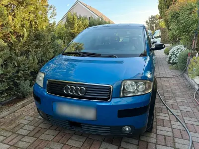 Brugt Audi A2 74 HK (54 kW) 2003 Blå Hatchback