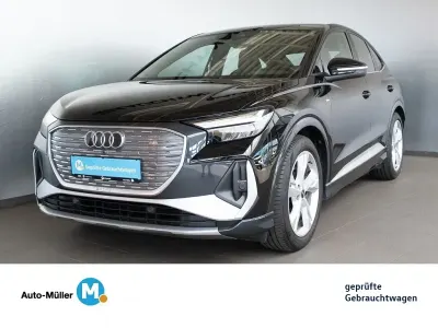 Gebraucht Audi Q4 Sportback e-tron S-Line 150 kW (204 PS) 2023 Schwarz SUV