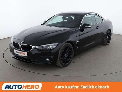 Begagnad BMW 420 Advantage 190 HK (139 kW) 2017 Svart Cab