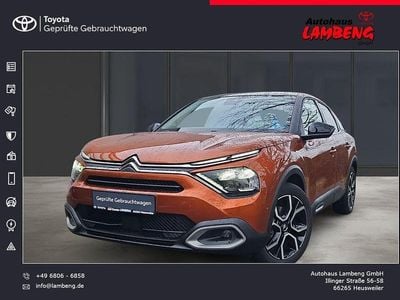 Orange Gebraucht 2022 Citroën e-C4 Shine Limousine | 16.990 € (Guter Preis)