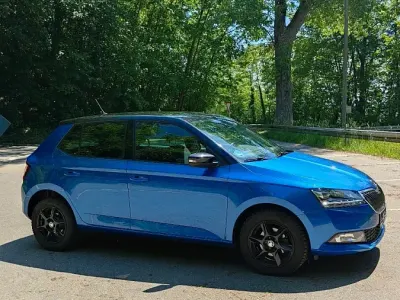 Gebraucht Skoda Fabia Style 95 PS (69 kW) 2018 Blau Kleinwagen
