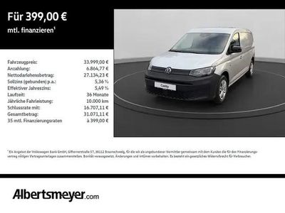 Nuova VW Caddy Maxi 75 CV (55 kW) 2026 Argento Monovolume