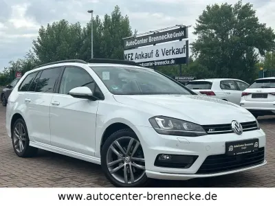 Gebraucht VW Golf VII Highline 150 PS (110 kW) 2016 Pure white Kombi