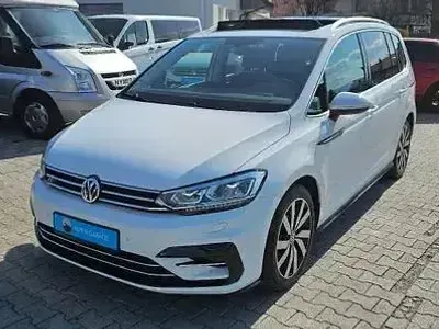Gebraucht VW Touran Highline 150 PS (110 kW) 2017 Weiß Van / Kleinbus