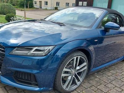 Gebraucht Audi TT Roadster S-Line 184 PS (135 kW) 2016 Blau Cabrio