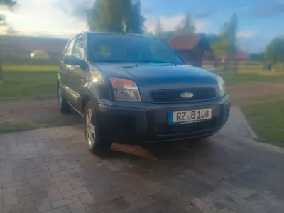 Gebraucht Ford Fusion Style 80 PS (58 kW) 2008 Blau Kleinwagen