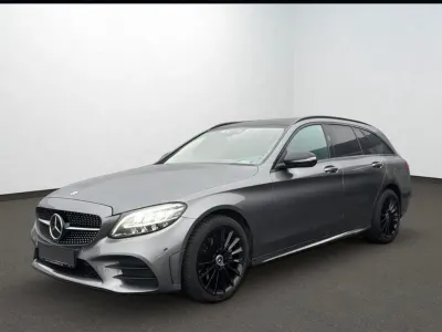Gebraucht Mercedes C220 AMG line 194 PS (142 kW) 2018 Grau Kombi