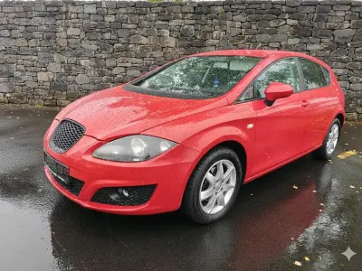 Gebraucht Seat Leon Style 105 PS (77 kW) 2010 Rot Kleinwagen