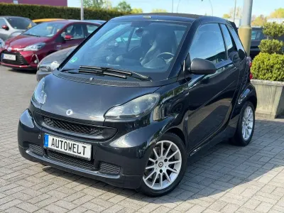 Brugt Smart ForTwo Cabrio Brabus 71 HK (52 kW) 2011 Sort Cabriolet