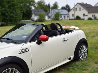 Second-hand Mini John Cooper Works Roadster 211 CP (155 kW) 2015 Alb Cabrio