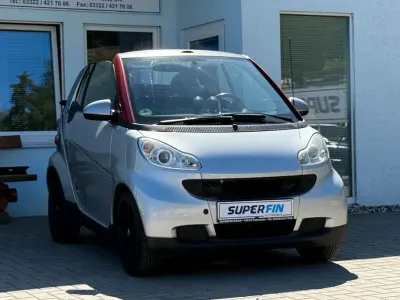 Gebraucht Smart ForTwo Cabrio Passion 45 PS (33 kW) 2009 Silber Cabrio