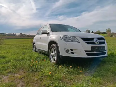 Gebraucht VW Tiguan Sportline 170 PS (125 kW) 2009 Weiß SUV