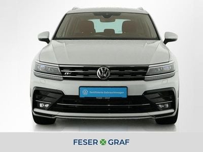 Gebraucht VW Tiguan Highline 150 PS (110 kW) 2019 Oryxweiß perlmutteffekt SUV