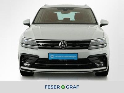 Oryxweiß perlmutteffekt Gebraucht 2019 VW Tiguan Highline SUV | 25.901 € (Fairer Preis)