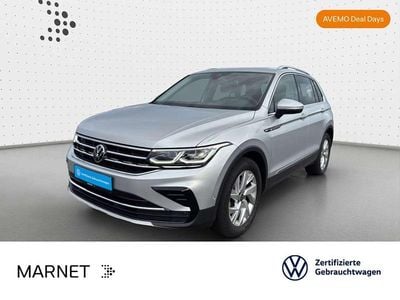 Reflexsilber metallic Gebraucht 2022 VW Tiguan Elegance SUV | 27.800 € (Superpreis)