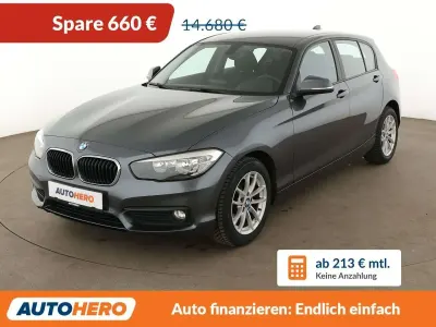 Używany BMW 116 Advantage 109 KM (80 kW) 2017 Szary Hatchback