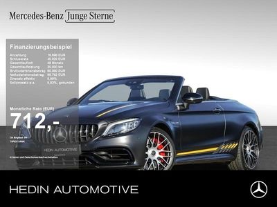 Usata Mercedes C63S AMG Urban 375 CV (275 kW) 2022 Grigio Cabrio