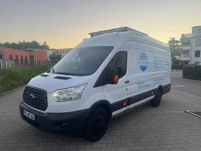 Gebraucht Ford Transit Trend 170 PS (125 kW) 2018 Weiß Van / Kleinbus