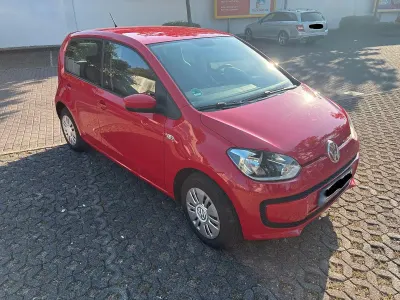 Gebraucht VW up! move up! 60 PS (44 kW) 2015 Rot Kleinwagen