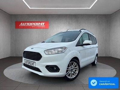 Gebraucht Ford Tourneo Courier Titanium 134 PS (98 kW) 2018 Weiß Van / Kleinbus