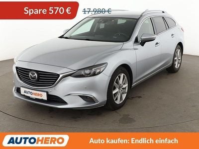 Grau Gebraucht 2016 Mazda 6 Sports-Line Kombi | 17.410 € (Teuer)