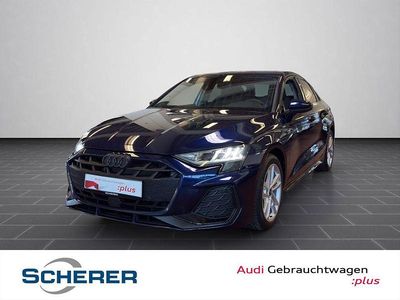 Second-hand Audi A3 S-Line 150 CP (110 kW) 2025 Albastru Berlinǎ
