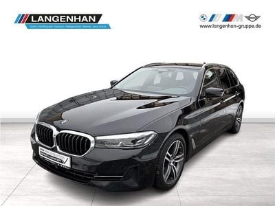 Gebraucht BMW 520 Sport Line 190 PS (139 kW) 2022 Schwarz Kombi