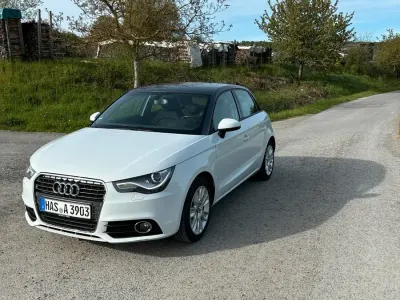 Usata Audi A1 Ambition 86 CV (63 kW) 2012 Bianco Utilitaria