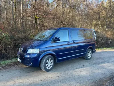 Begagnad VW T5 Comfortline 174 HK (127 kW) 2006 Blå Van